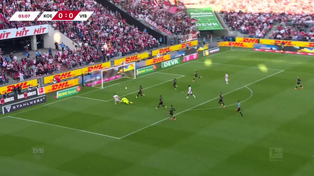 Highlights: 1. FC Köln - VfB Stuttgart