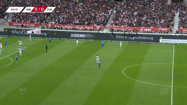 Re-Live: VfB Stuttgart - 1. FC Heidenheim (1. Halbzeit)