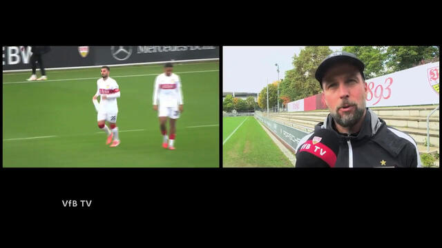 Sebastian Hoeneß zum Test gegen den SV Elversberg