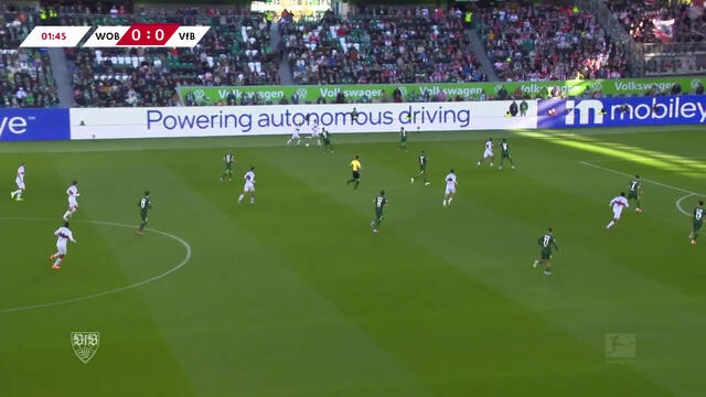 Re-Live: VfL Wolfsburg - VfB Stuttgart (1. Halbzeit)
