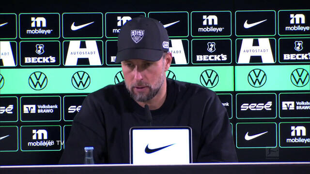Pressekonferenz: VfL Wolfsburg - VfB Stuttgart