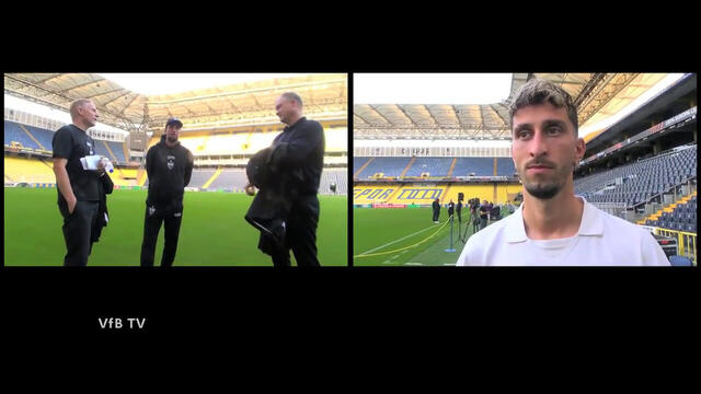 Die Interviews vor dem Spiel bei Fenerbahce Istanbul