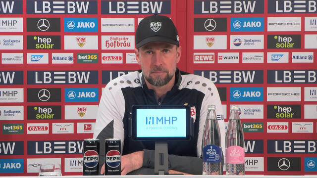 Die PK vor dem Spiel bei RB Leipzig