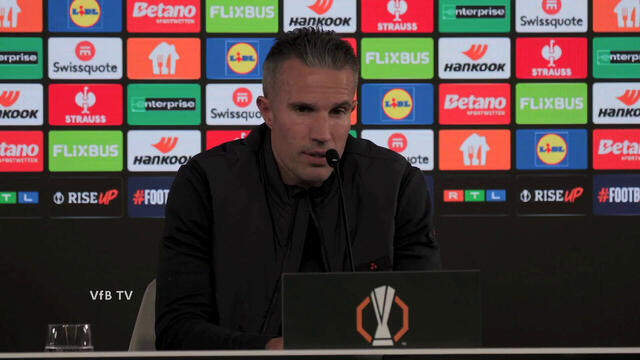 Die PK von Feyenoord nach dem Spiel in der MHP Arena