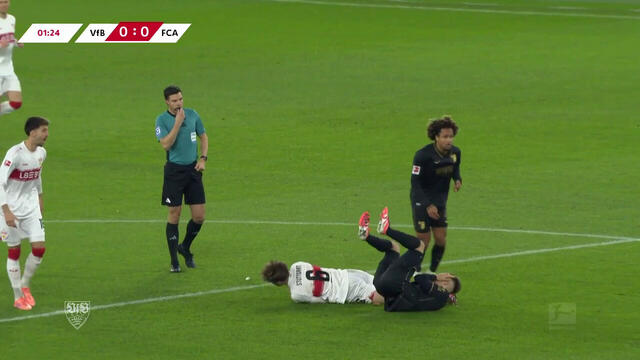 Re-Live: VfB Stuttgart - FC Augsburg (1. Halbzeit)