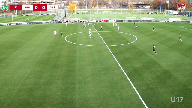 Highlights: VfB U17 - SV Sandhausen