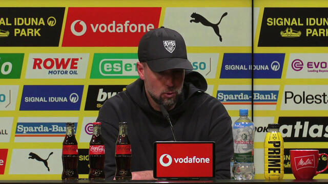 Pressekonferenz: Borussia Dortmund - VfB Stuttgart