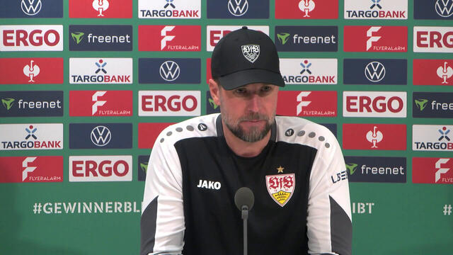 Die Pressekonferenz zum DFB-Pokalspiel in Bochum