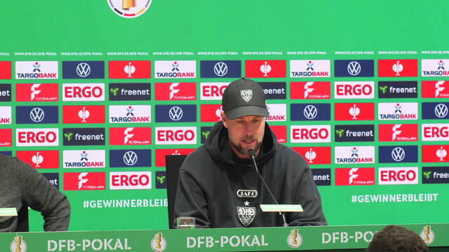 Pressekonferenz: DFB-Pokal VfL Bochum - VfB Stuttgart