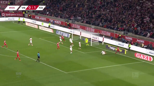 Re-Live: VfB Stuttgart - Bayern München (2. Halbzeit)