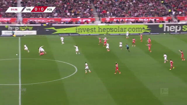 Re-Live: VfB Stuttgart - Bayern München (1. Halbzeit)