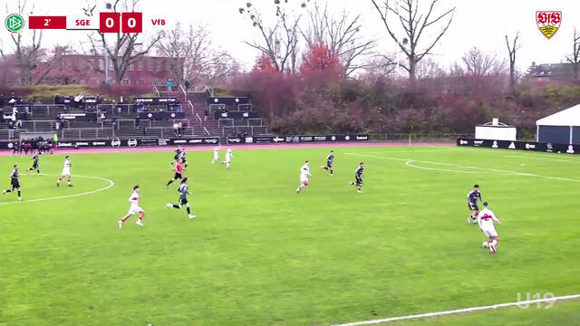 Highlights: Eintracht Frankfurt - VfB U19