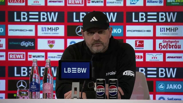 Pressekonferenz: VfB Stuttgart - 1. FC Union Berlin
