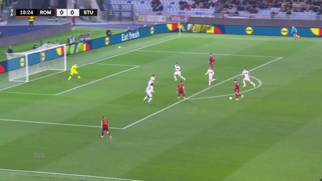 Highlights: AS Rom - VfB Stuttgart