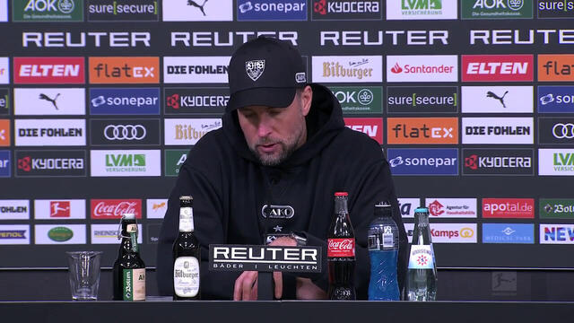 Pressekonferenz: Borussia Mönchengladbach - VfB Stuttgart