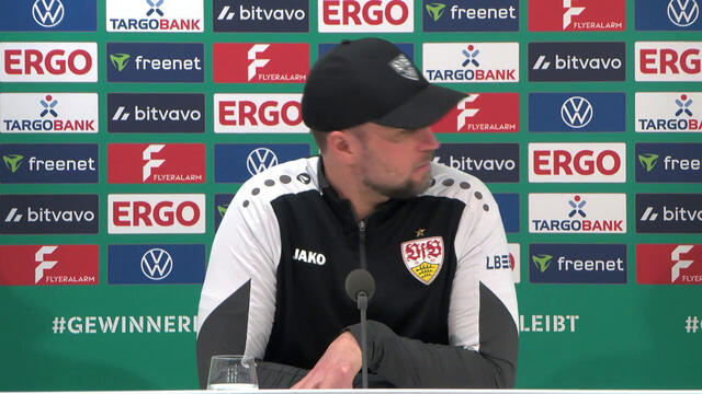 Die PK zum DFB-Pokalspiel bei Holstein Kiel