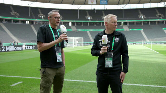Abschlusstraining vor dem DFB-Pokal-Finale