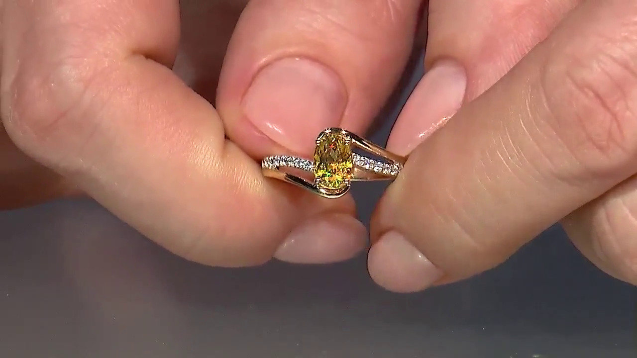 Video Bague en or et Sphène (La Revelle)