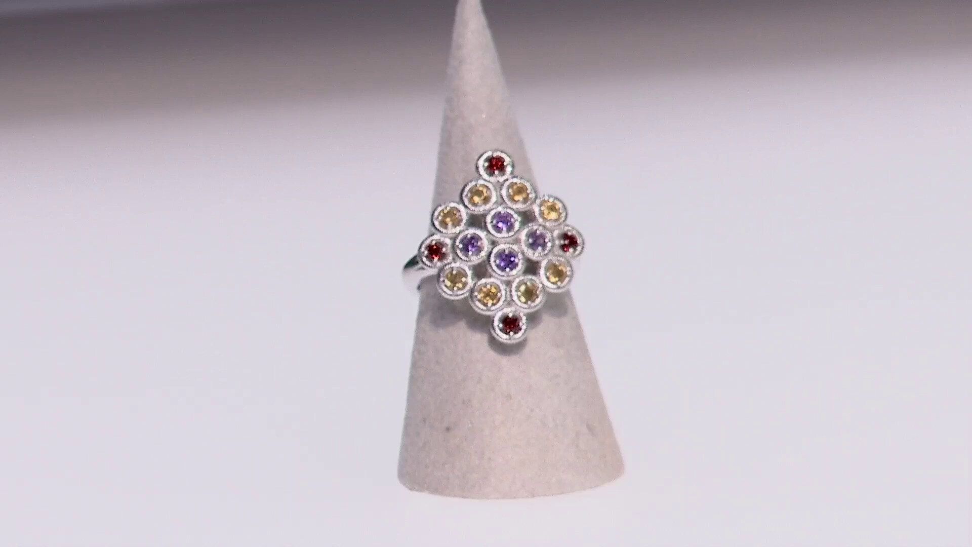 Video Bague en argent et Citrine (TPC)