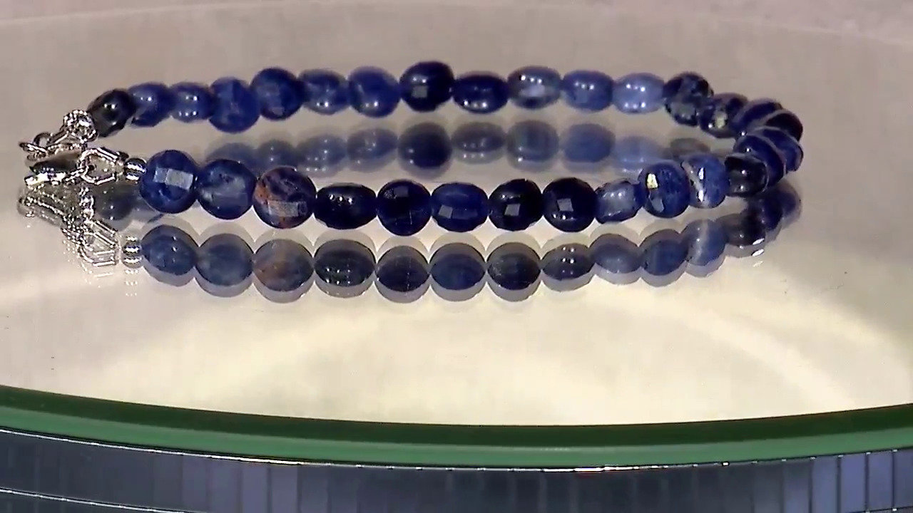 Video Sodalite Silver Bracelet