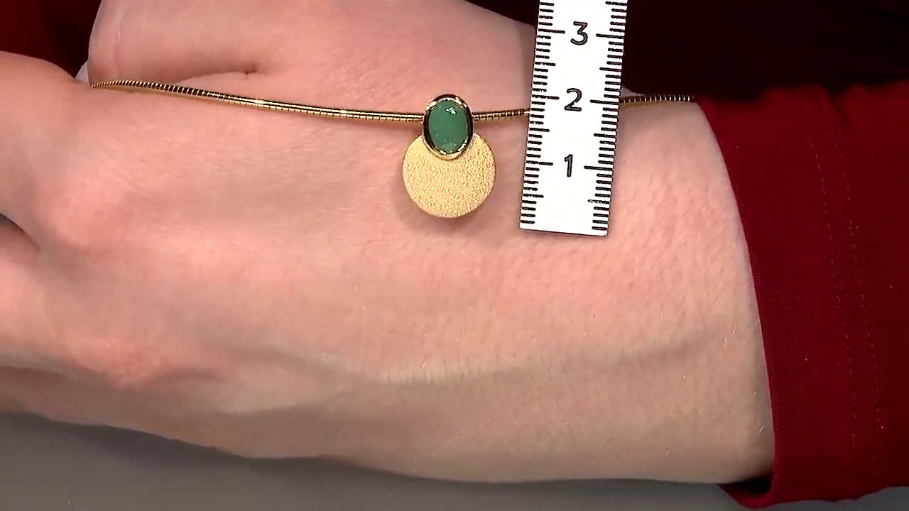 Video Zilveren hanger met een Socoto smaragd (MONOSONO COLLECTION)