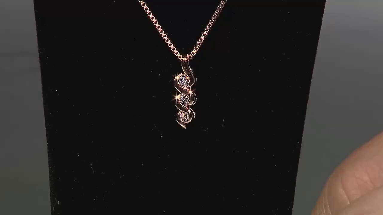 Video Ciondolo in oro con Diamante Rosa d'Argyle I3 (Mark Tremonti)