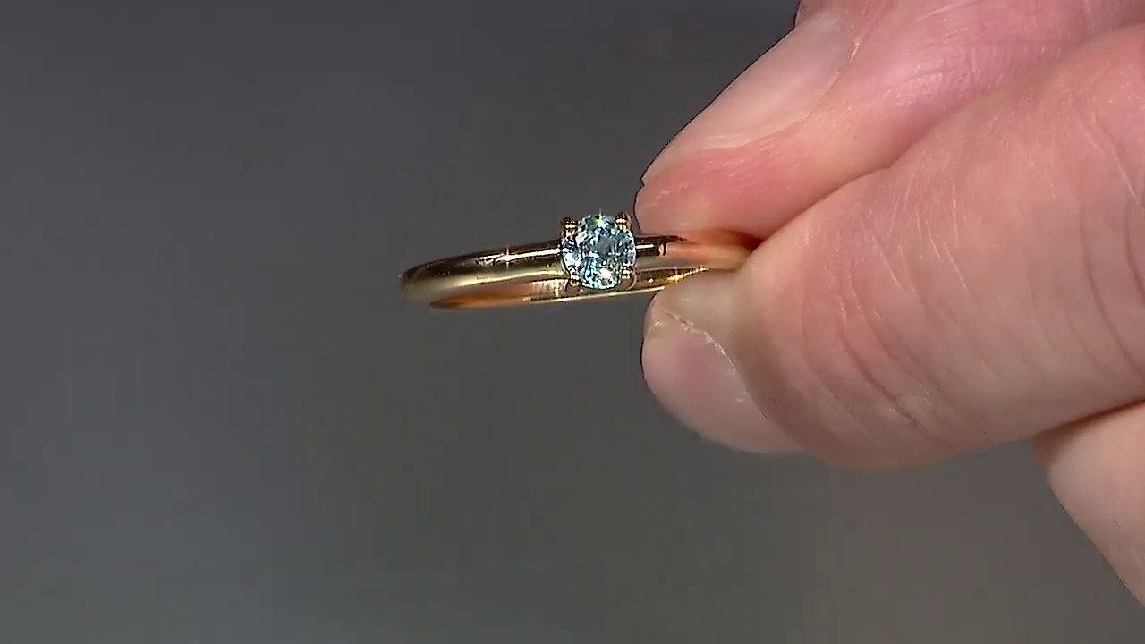 Video Ratanakiri Zircon Silver Ring