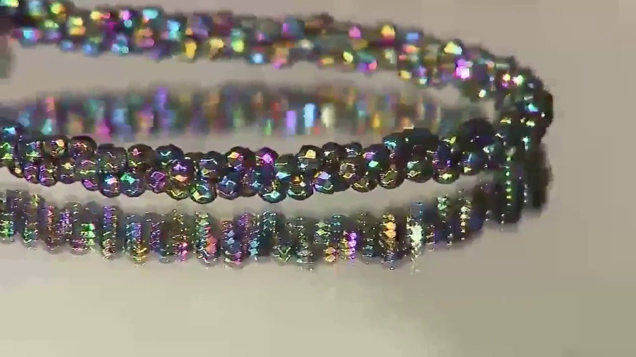 Video Bracciale in argento con Ematite Mistica