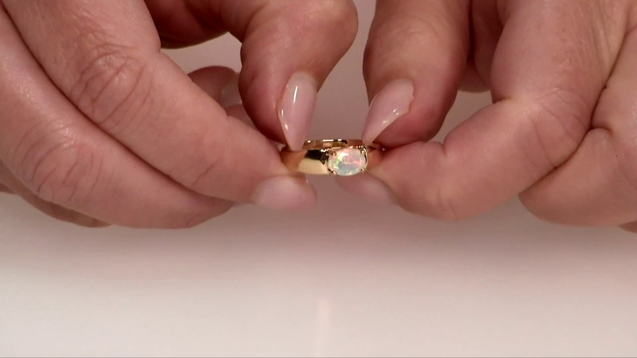 Video Welo Opal Silver Ring