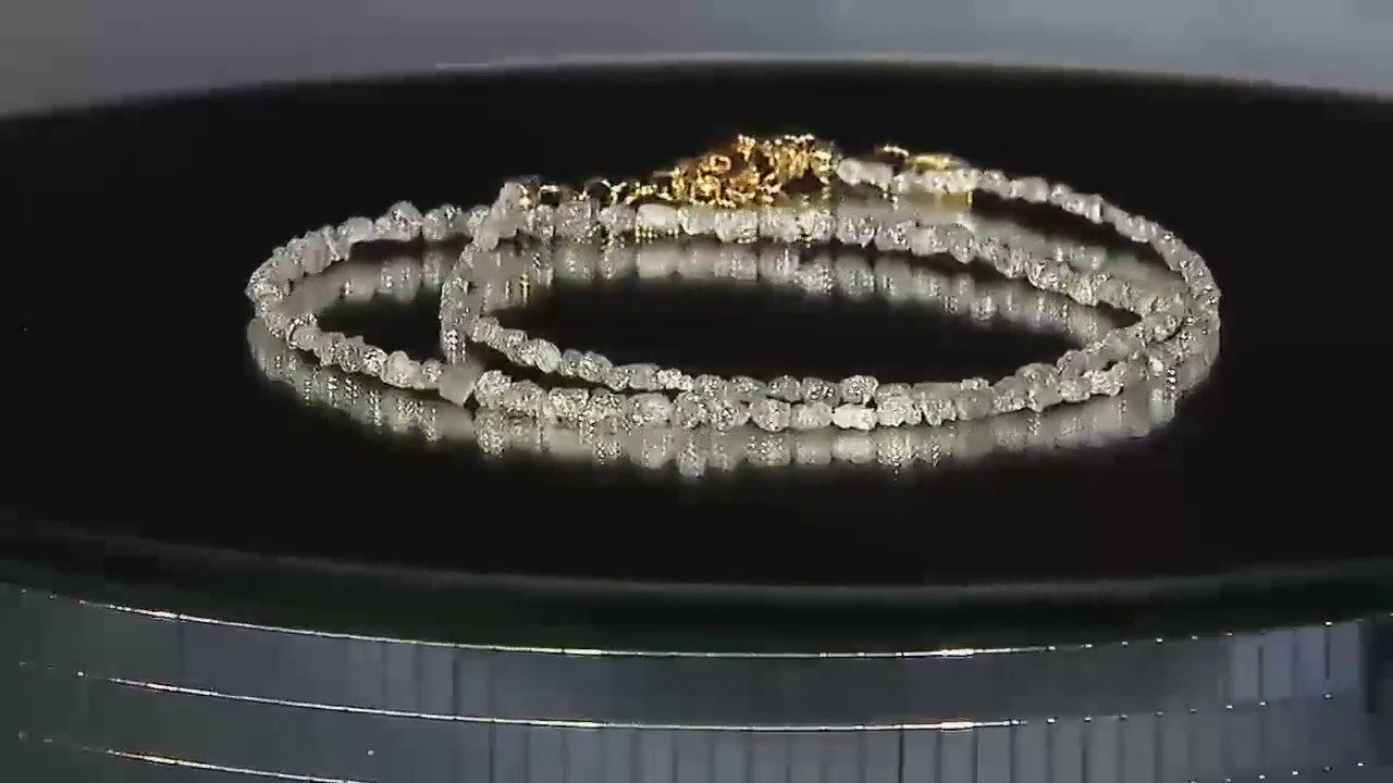 Video Collana in argento con Diamante Argentato