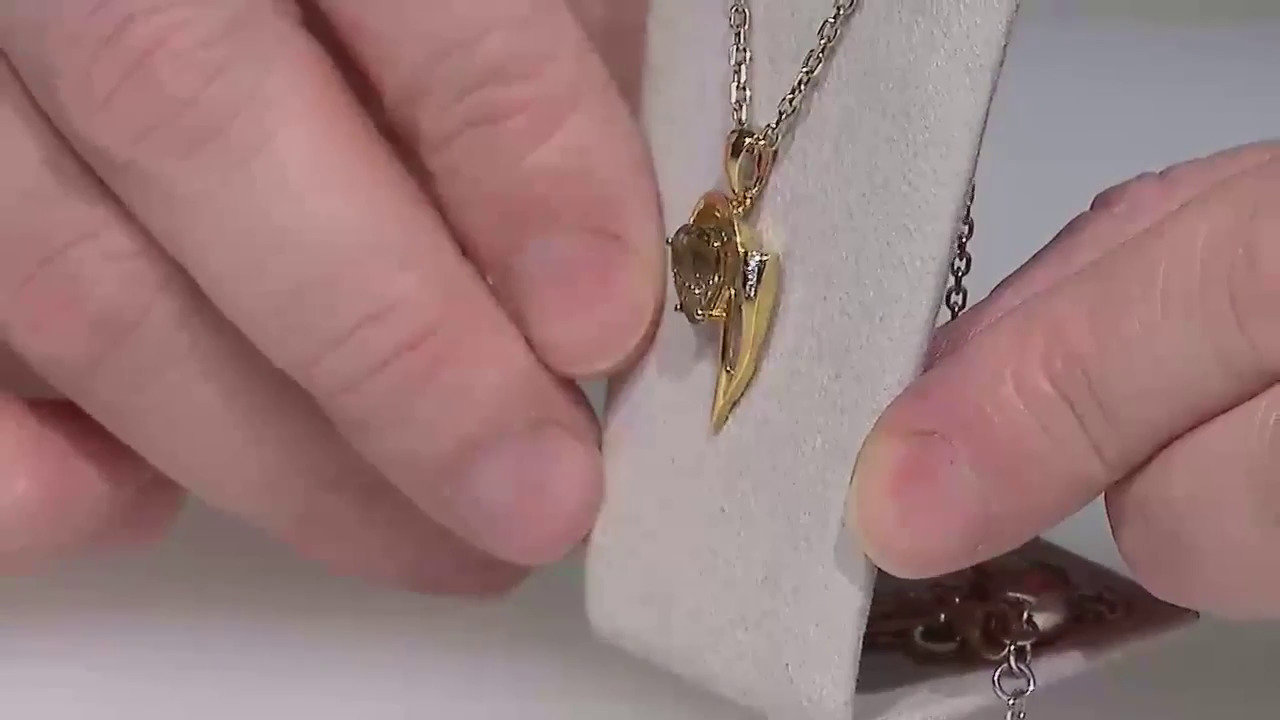 Video Ciondolo in argento con Tormalina Cuprian