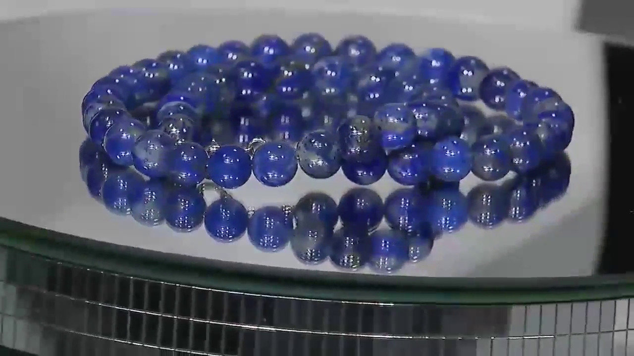 Video Collana in argento con Lapislazzuli