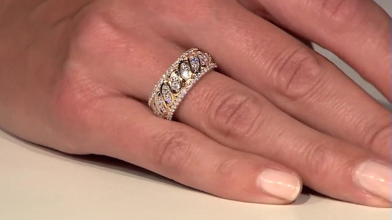 Video 9K SI2 (G) Diamond Gold Ring (Annette)