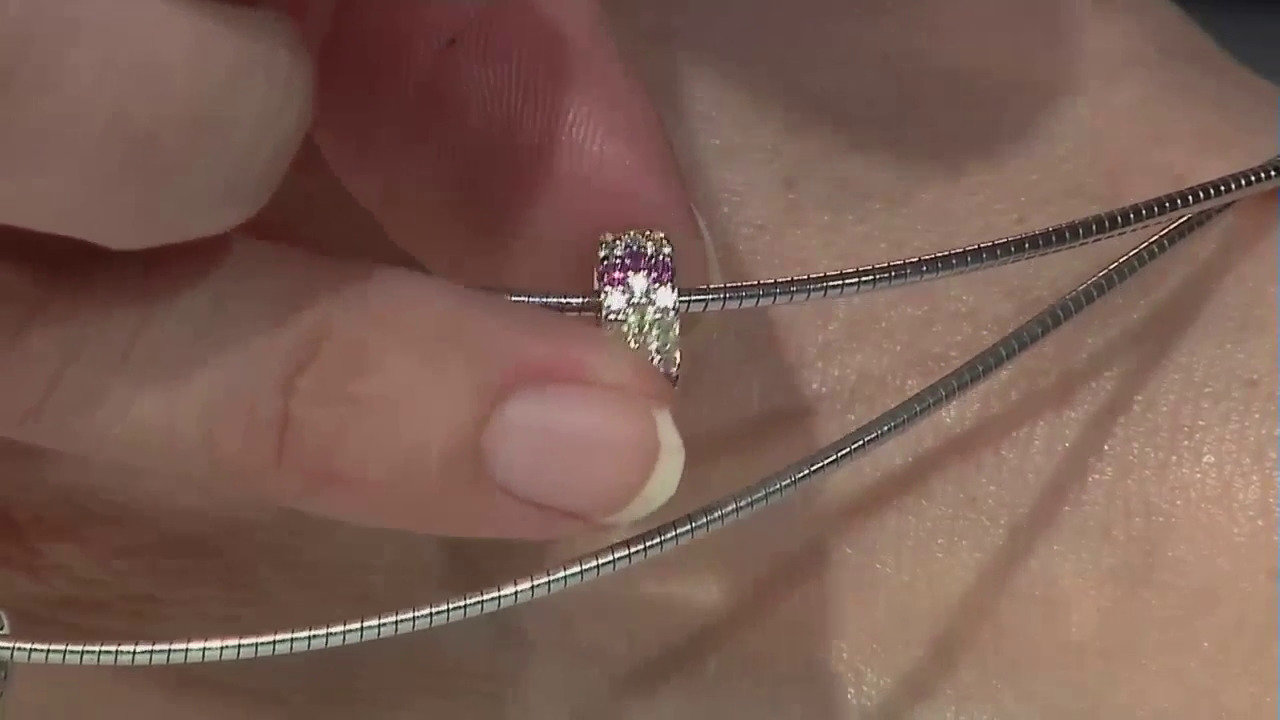 Video Ciondolo in argento con Zircone (MONOSONO COLLECTION)
