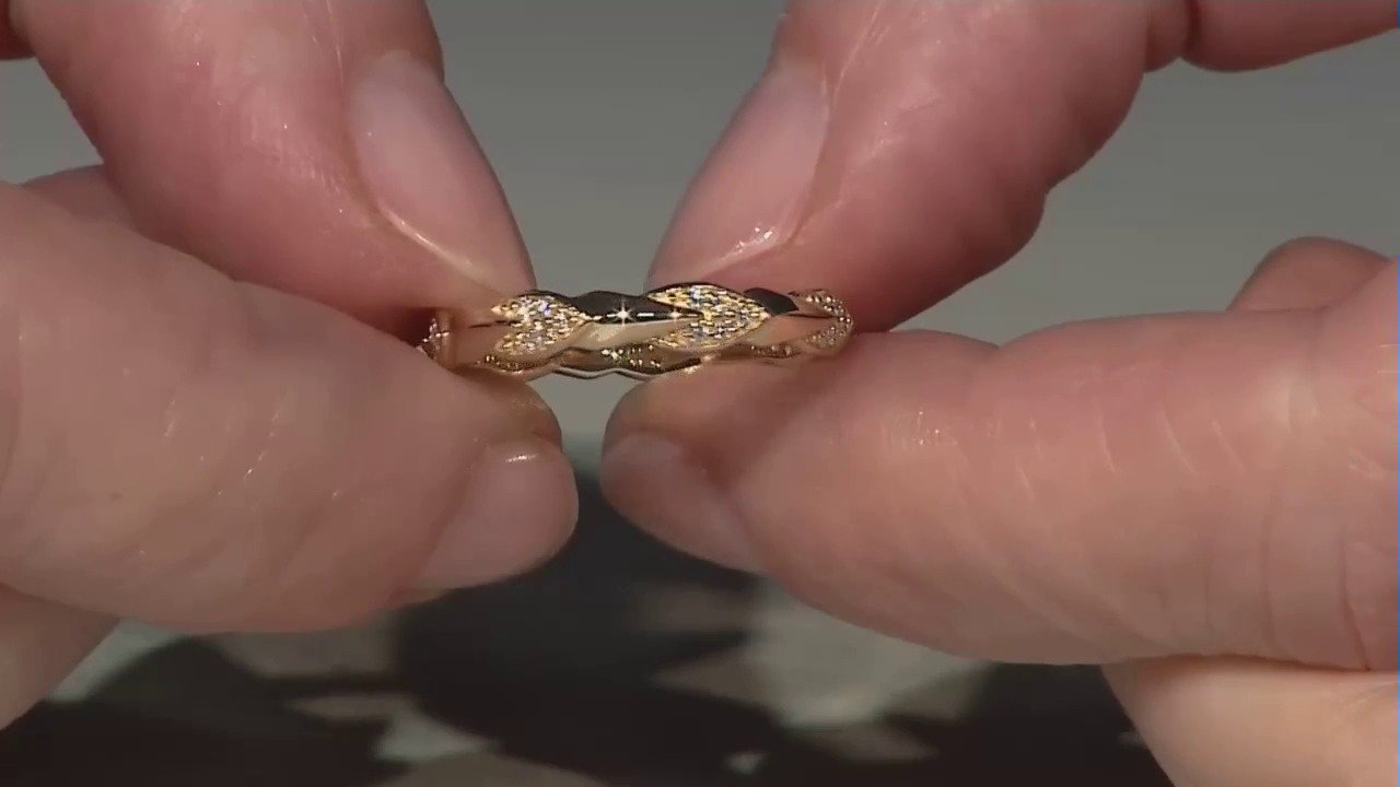 Video Anello in oro con Diamante Flawless (F) (LUCENT DIAMONDS)