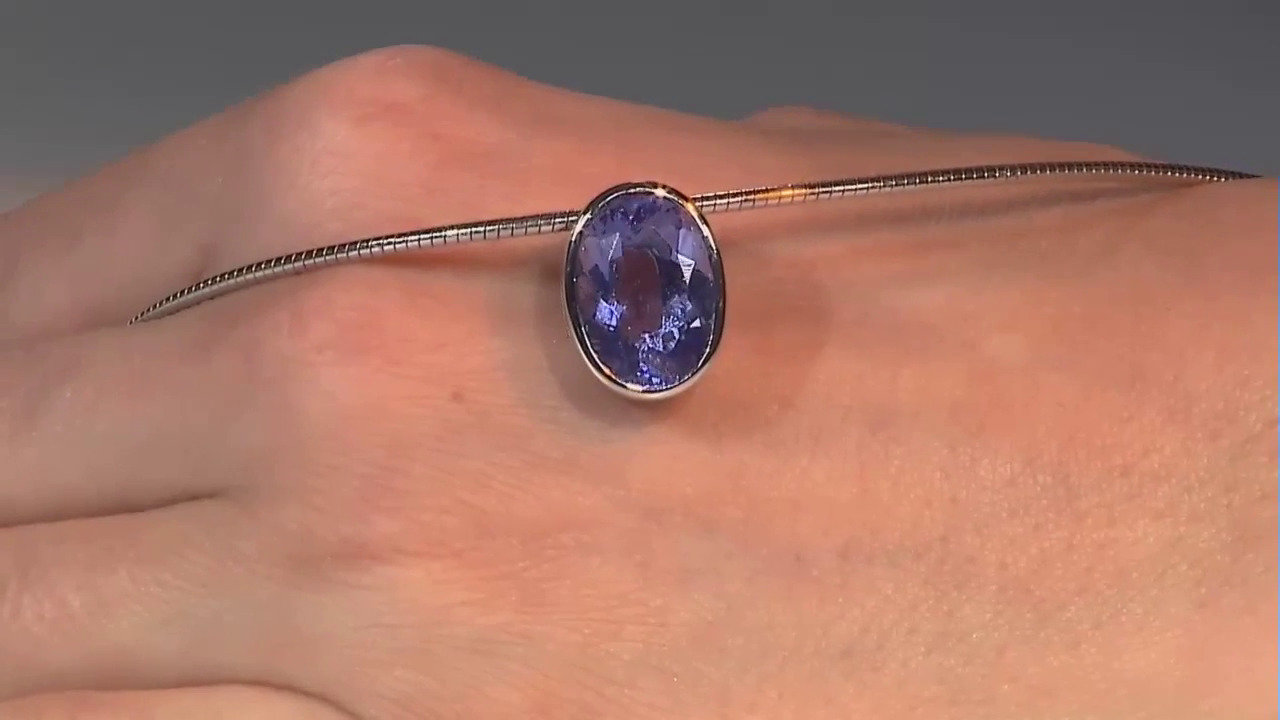 Video Ciondolo in argento con Fluorite Cangiante (MONOSONO COLLECTION)