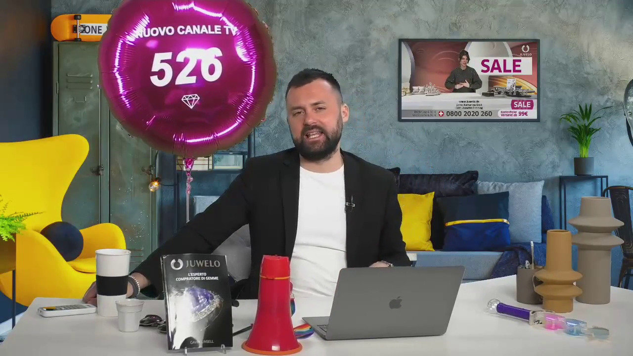 Visualizza l‘ultima asta di gioielli in Tv