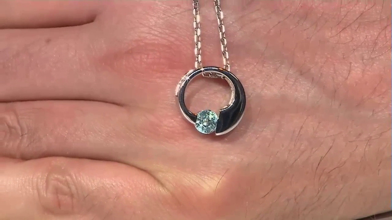 Video Ciondolo in argento con Zircone Ratanakiri