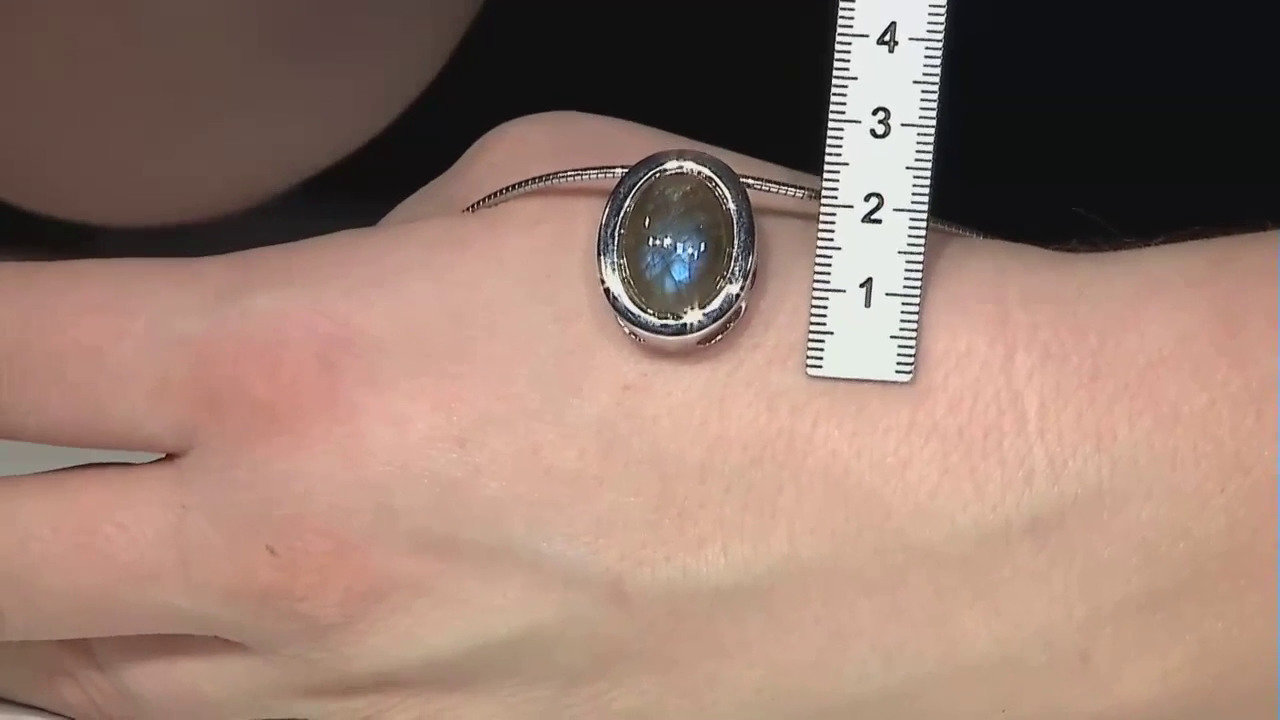 Video Ciondolo in argento con Labradorite (MONOSONO COLLECTION)