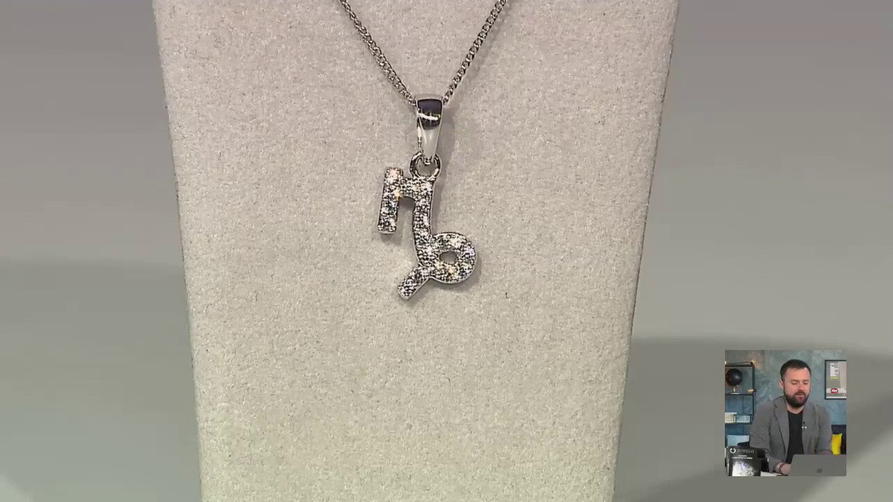 Video Collana in argento con Zircone