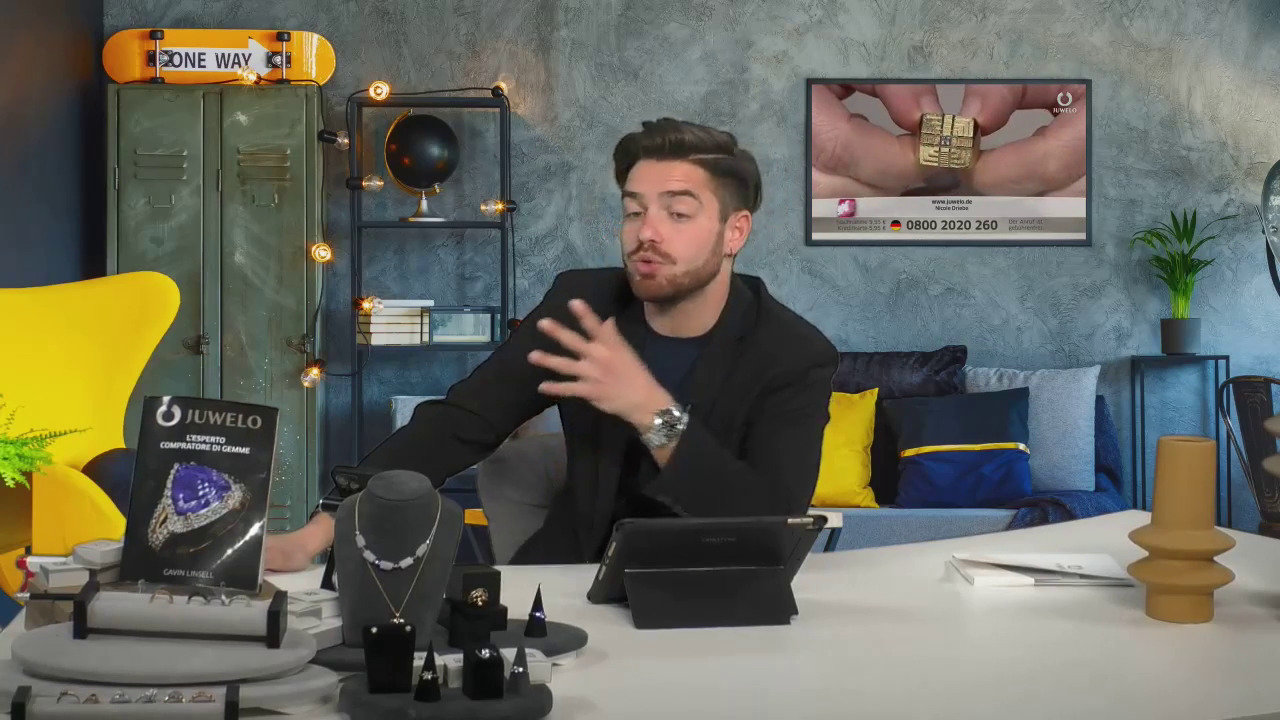 Visualizza l‘ultima asta di gioielli in Tv