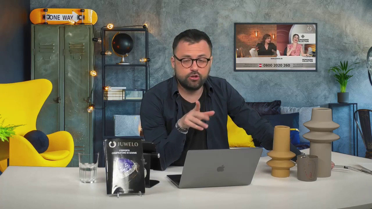 Visualizza l‘ultima asta di gioielli in Tv