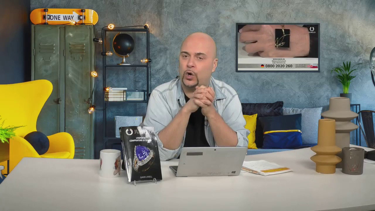 Visualizza l‘ultima asta di gioielli in Tv