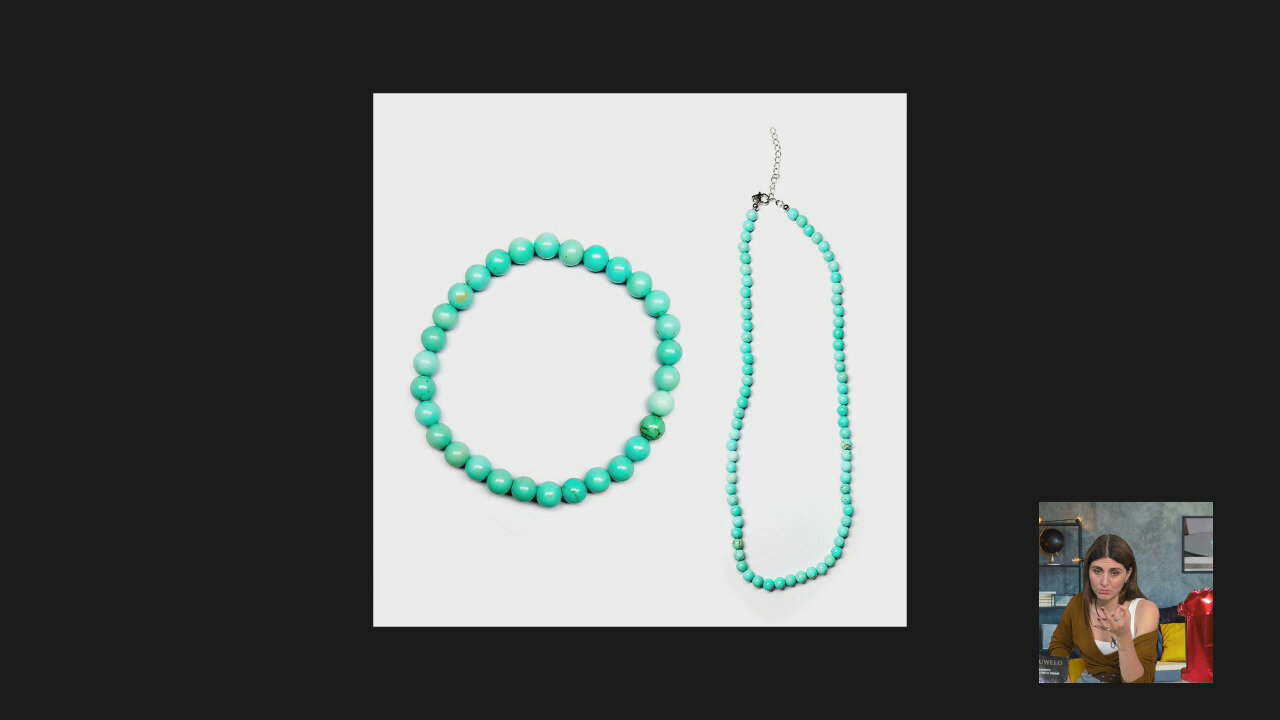 Video Collana in argento con Pietra di Luna Arcobaleno