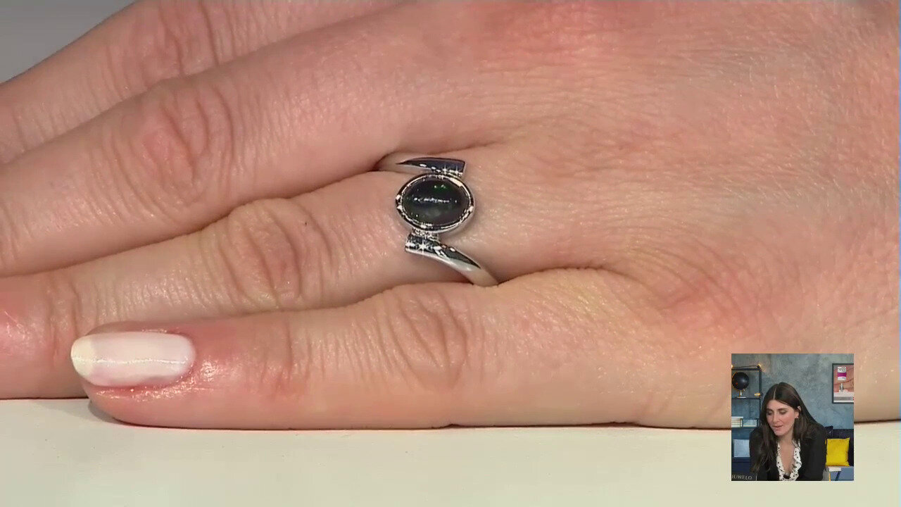 Video Anello in argento con Opale Mezezo