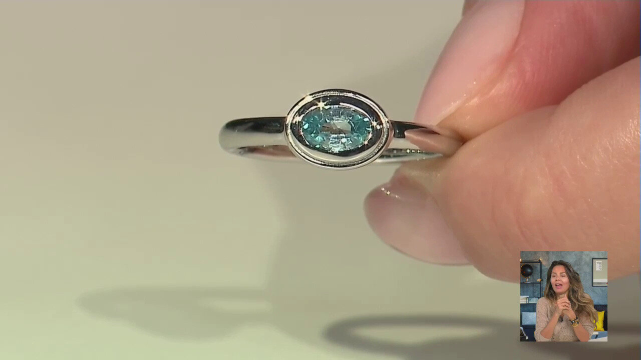 Video Anello in argento con Zircone Ratanakiri
