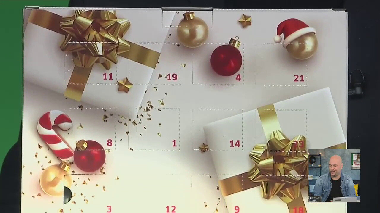 Video Calendario dell'Avvento con gemme
