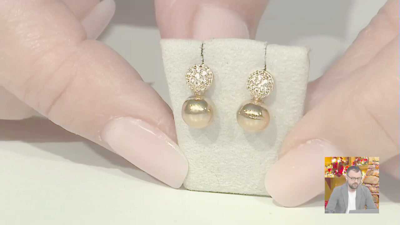 Video Orecchini in argento con Zircone