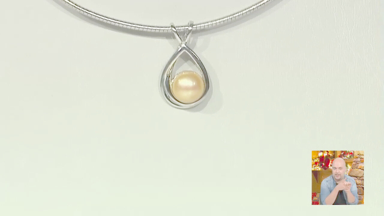 Video Orecchini in argento con Perla di Acqua Dolce (MONOSONO COLLECTION)