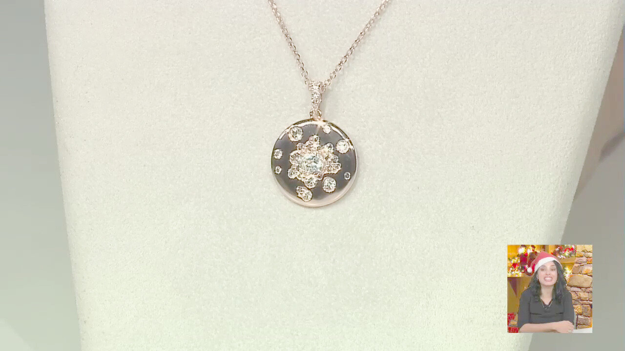 Video Collana in argento con Topazio Bianco (Adela Silber)